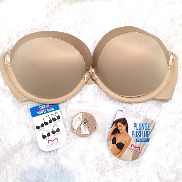 Maidenform Other - Push-up Plunge Strapless Bra NWOT